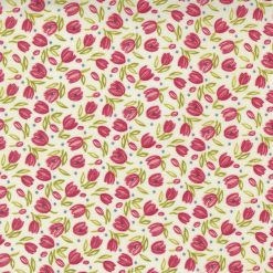 Cream, Moda Tulip Tango,Floral