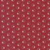Picture of small wreaths on cranberry fabric