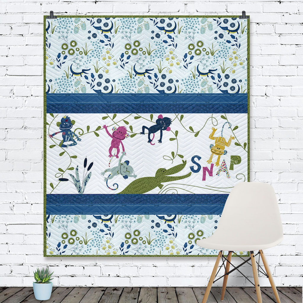 5 Little Monkeys Quilt Kit 5littlemonkeys 5 Little Monkeys Quilt Kit