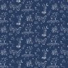 Magic Garden, Celeste Animals, Navy blue