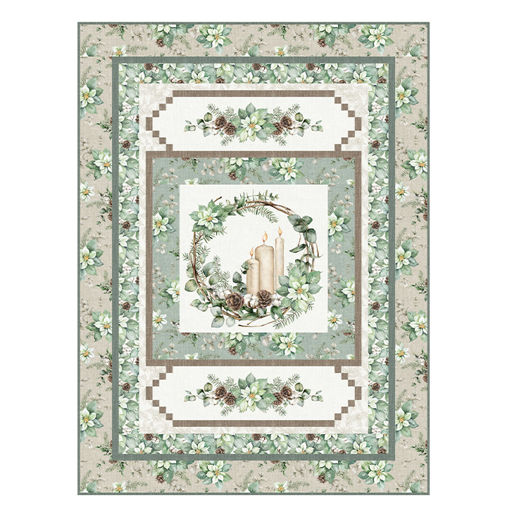 Center Field Picture of Center Field quilt kit