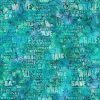 Northcott Whalesong Words, Running Yardage