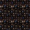 Picture of black fabric with stars