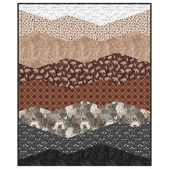 Picture of Range Quilt Kit with Mountains Calling fabrics