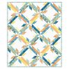 The Carly Quilt Kit Featuring Lush And Lively Fabrics by Figo