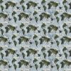 Picture of maps on blue fabric