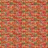 Picture of abstract, large dots on multi color sunshine fabric