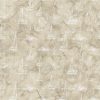 Picture of sailboats in nautical line drawing on beige background fabric