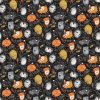 Whiskers & Wine Cats fabric