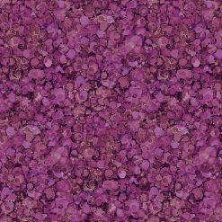Picture of metallic plum fabric.