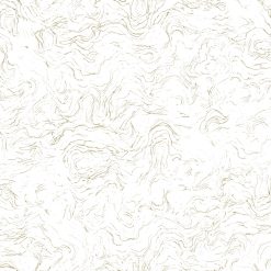 Wave texture fabric, white metallic