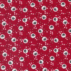 Starberry Red 29183 22 Woolen Small Floral Sheep Blender