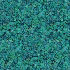 Midas Touch Teal, Bubble Texture