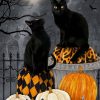 Hallow's Eve Panel, Black Cat Panel