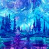 Illuminations Ombre Blue Multi, Northcott, Northern Lights