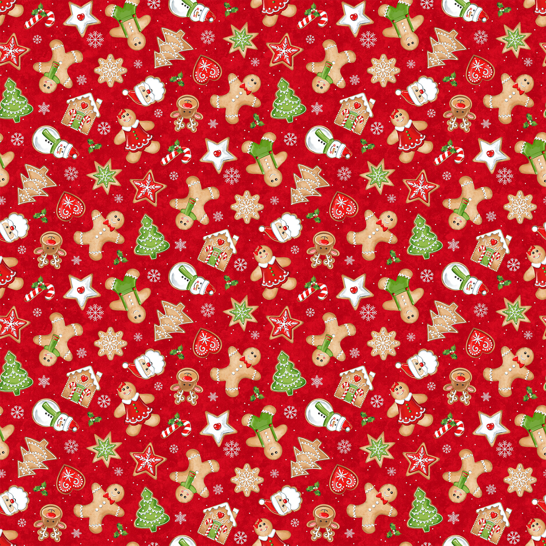 Sugar Coated Red Multi fabric, Northcott DP27143-24 Sugar Coated Red Multi fabric, Northcott