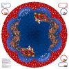 Twas the Night Before Christmas Tree Skirt Panel by Northcott