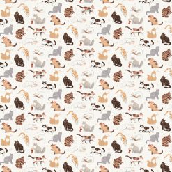 Paws & Play Cats || Cream || Figo 91046-11