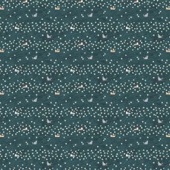 Paws & Play Cat Field || Teal || Figo 91047-68