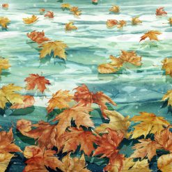 Autumn Breeze, Ombre Teal Multi, Northcott DP28056-66