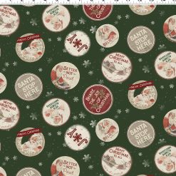 Better Not Pout Digital Ornaments, Forest, Clothworks Y3784-113
