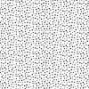 This is Susybee's Irregular Dot fabric in white with black dots.