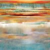 Tranquil Tides Nautial Sunset Theme Fabric
