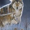 Naturescapes Wild at Heart Wolves Panel