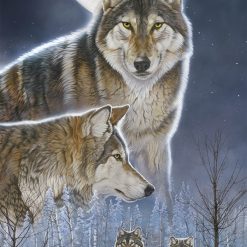 Naturescapes Wild at Heart Wolves Panel