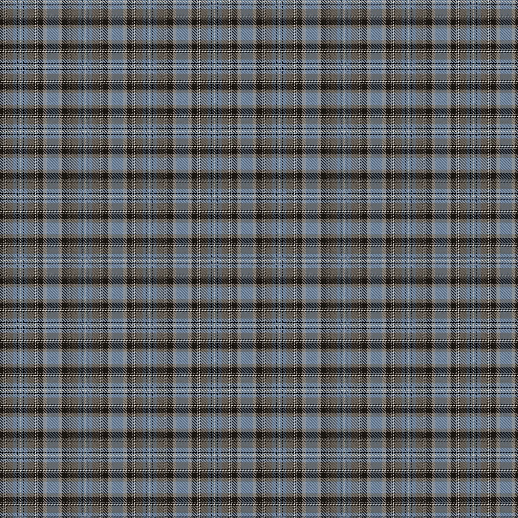 Naturescapes Wild at Heart Blue plaid Wild at Heart fabric
