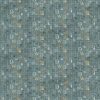 Northcott My Type Collection – Grid in Dark Teal Multi (27708-68) quilting fabric with letters, numbers, and symbols on a teal background.