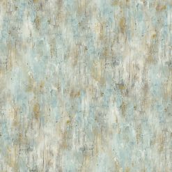 Northcott Pedigree Texture A Turquoise Multi DP28028-62 – painterly quilting fabric in turquoise, ivory, beige, and golden accents.