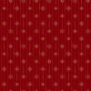 Red Christmas stripe fabric – Northcott Sparkle Collection by Patrick Lose with gold metallic snowflakes, ornaments, and stripes.