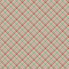 The Christmas Mouse flannel by Northcott with red, green, white, and gray plaid design