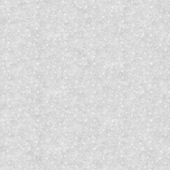 The Christmas Mouse flannel by Northcott with white branches and snowflakes on gray background