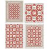 The Twinkle Quilt Kit, Featuring The Christmas Mouse fabric colllection by Northcott