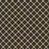 “Highland Heart – Christmas Plaid D28049-99 by Northcott – 43/44-inch 100% cotton quilting fabric with diagonal red green cream and black holiday plaid – Lightning Bugs Quilt Studio”